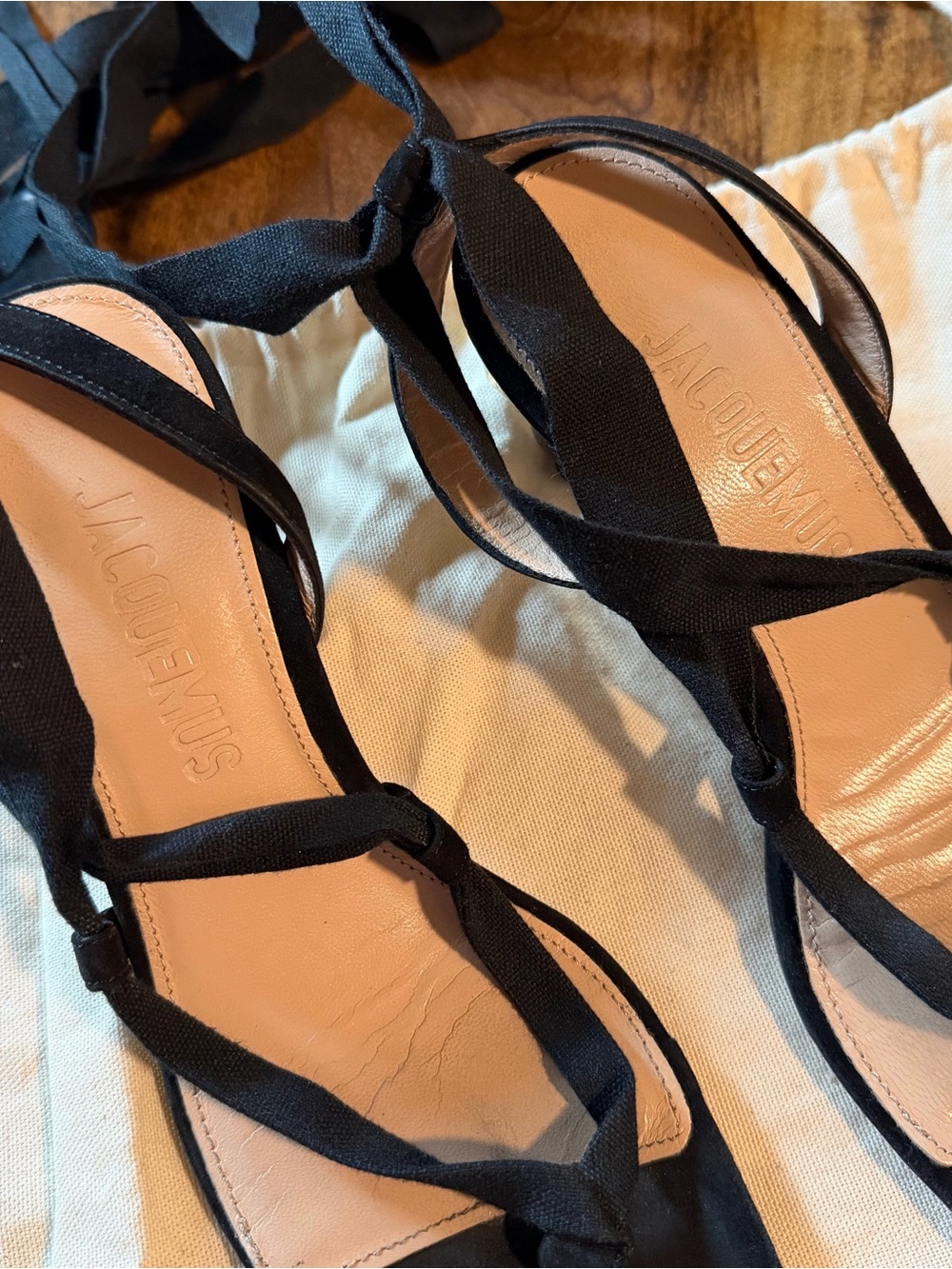 Jacquemus Strappy Les Sandales Heels - Picture 2 of 4